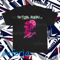 Nauji Marškinėliai Hotline Miami Žaidimų Logotipo Marškinėliai Juokingi Dydis S iki 5XL XS blue