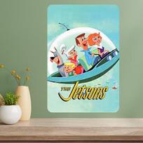 Jetsons Klasikinis TV Šou Metalinis Plakatas 20x30cm（7.8x11.8inch） white
