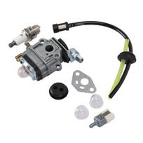 Lawn Mower Carburetor Kit Spark Plug Filter Line for TH23 TH26 TH34 23CC 25CC 26CC 33CC 35CC