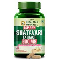 Vlado's Himalayan Organics Shatavari Extract 600 Mg Supplement for Women’s Hormone Balance & Wellness | Boosts Immunity, Supports Digestion & Ov