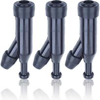 3 Pack Spark Plug Caps for Honda GX160 GX390 GX120 Engine, Adefol Spark Plug Boot Resistor Replacement Professional Spare Parts juoda