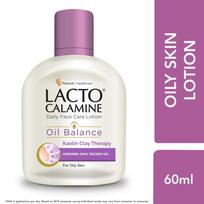 Lacto Calamine Face Lotion for Oil Balance - Oily Skin - 60 ml and Lacto Calamine Face Lotion for Oil Balance - Combination to Normal Skin - 60 ml white