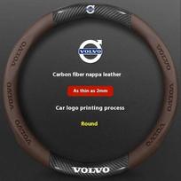 Skirta Volvo AWD V60 V40 XC90 S60 XC60 S90 V90 CX70 XC40 C40 C70 EX90 Rdesign Individualus automobilio vairo pynimo užvalkalas 100% priglundantis black