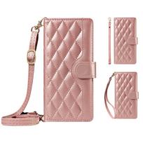 for Samsung Galaxy S24/S23/S22 Ultra/S24 FE/S23 FE S24 Plus Wallet Case for Women, Flip Cover with Card Holder Kickstand Case For Galaxy S24 Plus beige