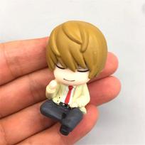 Q-version Death Sleeping Character Lawliet Light Yagami Misa Amane Ryuk Cute Mini Character Car Decoration Anime Gift