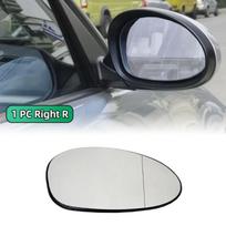 For BMW E90 E91 E87 E88 2004-2009 E46 left and right heated side mirrors blue-white wide-angle 1pc Right gray