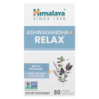 Himalaya Ashwagandha + Relax Veggie Capsules, 60 Count 60 pcs - 1 ea