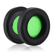 Replacement ear pads for Razer Kraken 7.1 V2- Protein Leather Ear Covers žalia