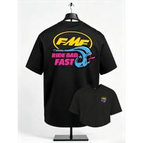 Hot Sale DAY GLO TEE FMF Racing Classic Poster Graphic Print T-shirt Men Women Loose Casual Oversized O-neck Cotton Short-sleeve Summer New Tee M įvairiaspalvis
