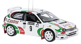 KOKUSAI BOEKI Toyota Corolla WRC 1997 RAC Rally Rautiainen (ixo) 1/43 #9 M. Gronholm/T. (Finished Model) gray