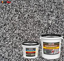 IsolBau Mozaikinio tinko rinkinys Mosaikputz BP30 20kg + Kvarcinis gruntas Quarzgrund 4kg