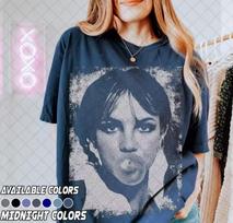 Britney Spears Bubble Gum Balloon T-shirt Vintage Britney Spears Oversized Men Women T-shirt Gift for Female Male Unisex Clothes 150 black