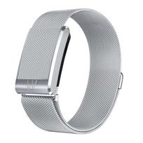 For Whoop 5.0 Magnetic Milanese Strap Stainless Steel Metal Band Breathable Replacement Wristband Summer for Whoop Accessories whoop5.0 one peak  gray