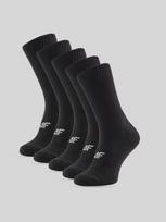 4F Ilgos kojinės (5-pack) vyriškos - juodos 39-42