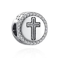 New Copper Plated Christ Cross Buddha Charms Diy Dangle Bead Fit Original Pendant Bracelet Fashion Jewelry white