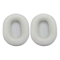Sheepskin Ear pads Upgraded Durable Memory Foam Earpads Ear Cushions forATH-MSR7 M50X M20 M40 M40X Headset balta