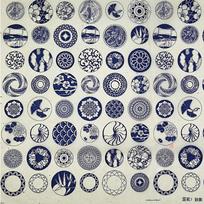 3Pcs Pottery Ceramic Clay Transfer Paper Underglaze Flower Paper High Temperature Jingdezhen Traditional Decal Coloring Tool gray