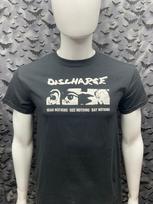 Discharge Hear Nothing T-Shirt Gothic Deathrock Post Punk Rock Grunge Unisex Tee XL gray