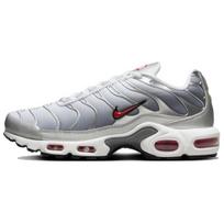 Nike Air Max Plus Atsparūs trinčiai Žemi Laisvalaikio Bėgimo Batai Unisex Pilki Raudoni HM9654-001 35.5 raudona