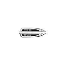JEEP Metal Stickers 2Pcs Car Body Decoration Stickers For Jeep Renegade Compass Grand Cherokee Wrangler jk Gladiator Patriot