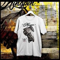 Kingpin t-shirt mobster gangster criminal kingpin mob mafioso thug hustle tee Unisex T-Shirt L white