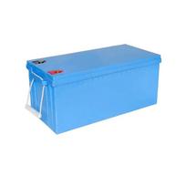 12V 24V Lifepo4 Battery Case Solar Cells 12V 24V 100ah 105Ah 180ah 200ah 280ah 320ah Lifepo4 Batteri Box RV Battery Plastic Case mėlyna