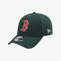 New Era Boston Red Sox Basic Cap Dark Green 15131677 DARK GREEN/OSFM black