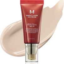 MISSHA M Perfect Cover BB kremas No.21 (Light Beige) brown