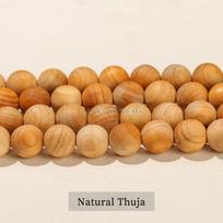 Natural Wood Bead Gold Silk Sandalwood Round Buddha Bead 6 8 10mm Pick Size For Jewelry Making Diy Necklace Bracelet Accessory 6mm approx 60pcs beige