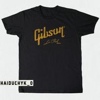 Gibson Les Paul Modelis Logotipas Unisex Juodi Marškinėliai S-5XL Unisex Marškinėliai XL įvairiaspalvis