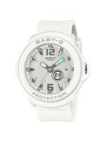CASIO Baby-G+PLUS BGA-15K-7AJR 3-Hand Analog Watch, White, Women's, 10 ATM Water Resistant balta