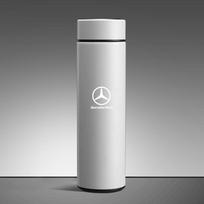 500ml Išmanusis termosas Filtras Kavos Gėrimo Kolba Temperatūros Ekranas Mercedes Benz AMG W124 W202 W203 W204 W210 W211 W212 balta