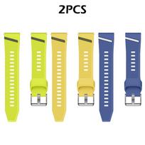 22mm Twill Texture Silicone Strap For Huawei GT 7 46mm Waterproof Sweat‑Proof Silicone Strap For Huawei Runner 1 2 GT 6 Pro 46MM 22mm Strap yellow