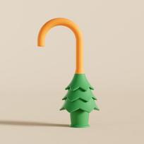 Child Safety Door Lock With Pine Tree Hanging And Anti-Pinch Technology