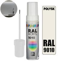 RAL 9010 WHITE GLOSS Touch-up Paint with Brush for Kitchen and Bathroom Furniture 12ml