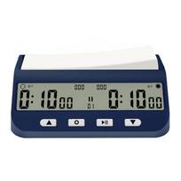 Chess Digital Timer Abs Material With Dual Display For Tournament Play gray