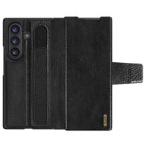 Nillkin For Samsung Galaxy Z Fold 7 5G Case Aoge Luxury Flip Leather with Pen Slot Kickstand Full Cover Protect Business Cases Galaxy Z Fold7 juoda