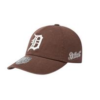 MLB 26SS Detroit Tigers Trendy Versatile Retro Showing Face Small Sunscreen Large Head Circumference Daily Commuting Traveling to 3ACPB245N-46BRN ruda