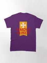 Simple Minds Simple Minds Classic T-Shirt S violetinė