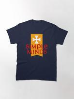 Simple Minds Simple Minds Classic T-Shirt L tamsiai mėlyna