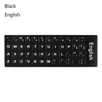 Laptop Keyboard Arabic Deutsch Spanish Russian Letter Keyboard Stickers Alphabet Layout