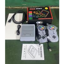 HD NES Mini Retro žaidimų konsolė su HDMI, raudonos ir baltos spalvos dizainu, su TF kortele ir klasikiniais žaidimais black