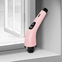9-in-1 elektrinis vonios valymo šepetys su dviejų ilgių rankenomis Electric Cleaning Brush gray