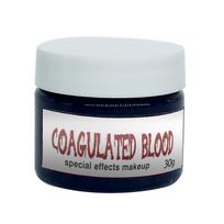 Halloween Fake Blood and Wound Makeup Kit: Zombie Face and Ghost Effects English Spray Blood (Black Cap) black