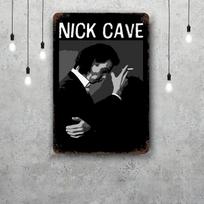 Nick Cave Dekoras Vintažiniai Metaliniai Ženklai Skardiniai Ženklai Kapitono Plakatas Dekoras Barui Pub'ui Klubui Vyriškas Urvas Sienų Dekoras 30x40cm(11.8x15.7inch)