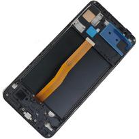 AMOLED Display For Samsung Galaxy A7 2018 LCD Display Touch Screen Digitizer Replacement For Samsung A750F A750N A750FN LCD TFT with frame black