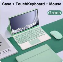 Tablets Keyboard For Samsung Galaxy Tab A9 Plus Case S6 Lite A7 10.4 A8 10.5 A9+ S7 S8 S9 11 Inch S7 S8 S9 Cover Funda A7 Lite T220 T225 gray
