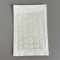 36 Transparent Pimple Patches - Makeup-Friendly Skin Protection for Daily Use Hydrocolloid white