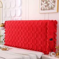 Aksominis galvūgalio užvalkalas: Kūdikio, Minkštas, Paminkštintas, Modernus, Storas Anti-Susidūrimo Apsauginis Dangtis Nuo Dulkių 2.0m Headboard Cover Height 70cm