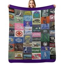Bella Swan's Eclipse T-shirt Quilt Replica | Twilight Saga Fanart Throw Blanket Cozy Microfiber Throw Blanket for Home Bedroom 75cm*90cm gray